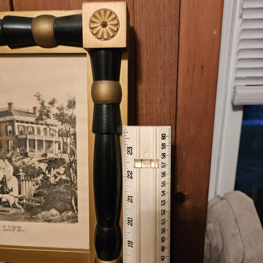 Vintage Currier & Ives Mirror